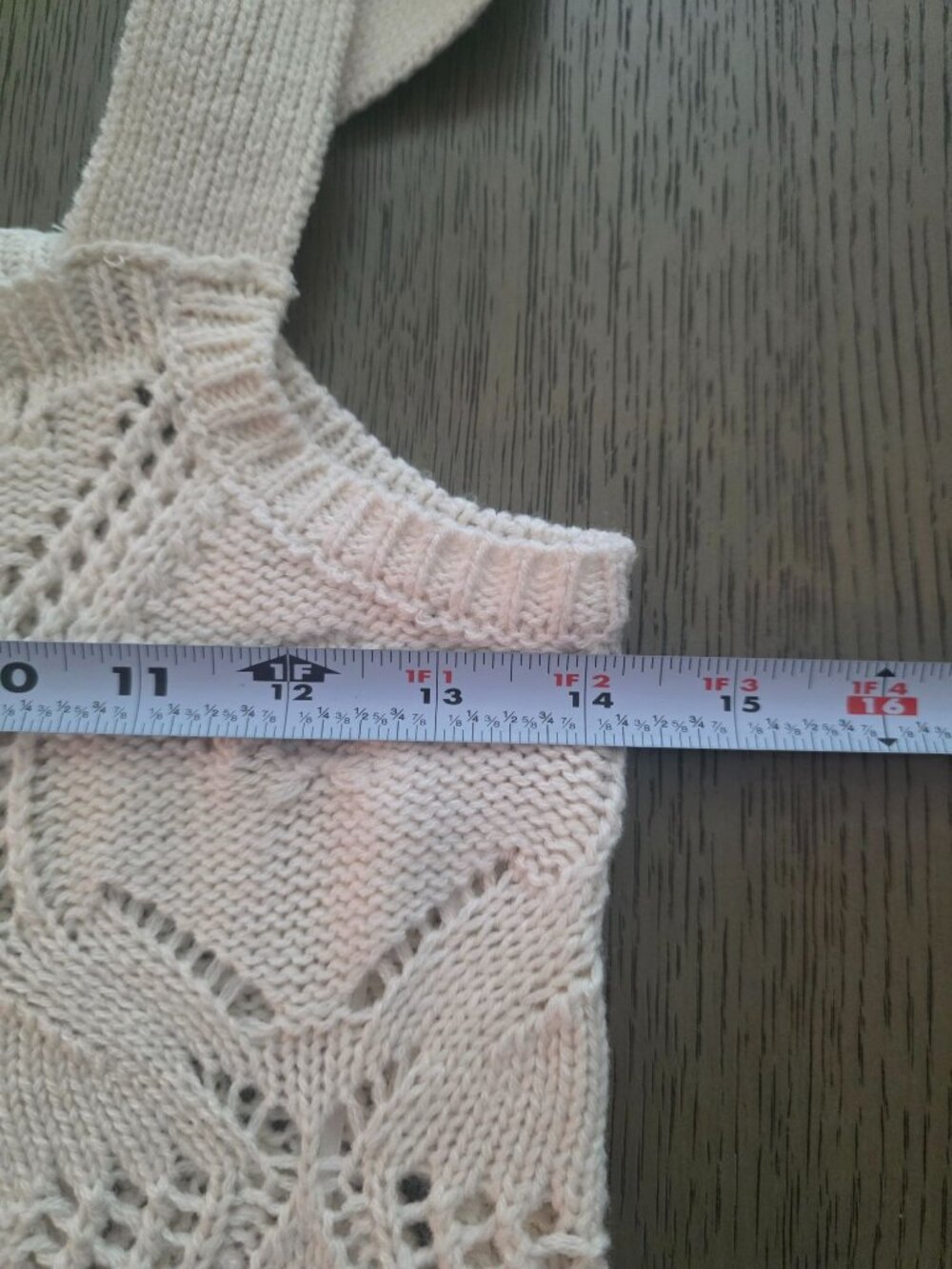 Pink Rose 2 Piece Embroidered Cardigan Open Knit Sweater Tank Set S EUC - Picture 7 of 13